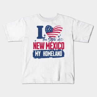 New México my homeland Kids T-Shirt